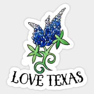 Love Texas Sticker